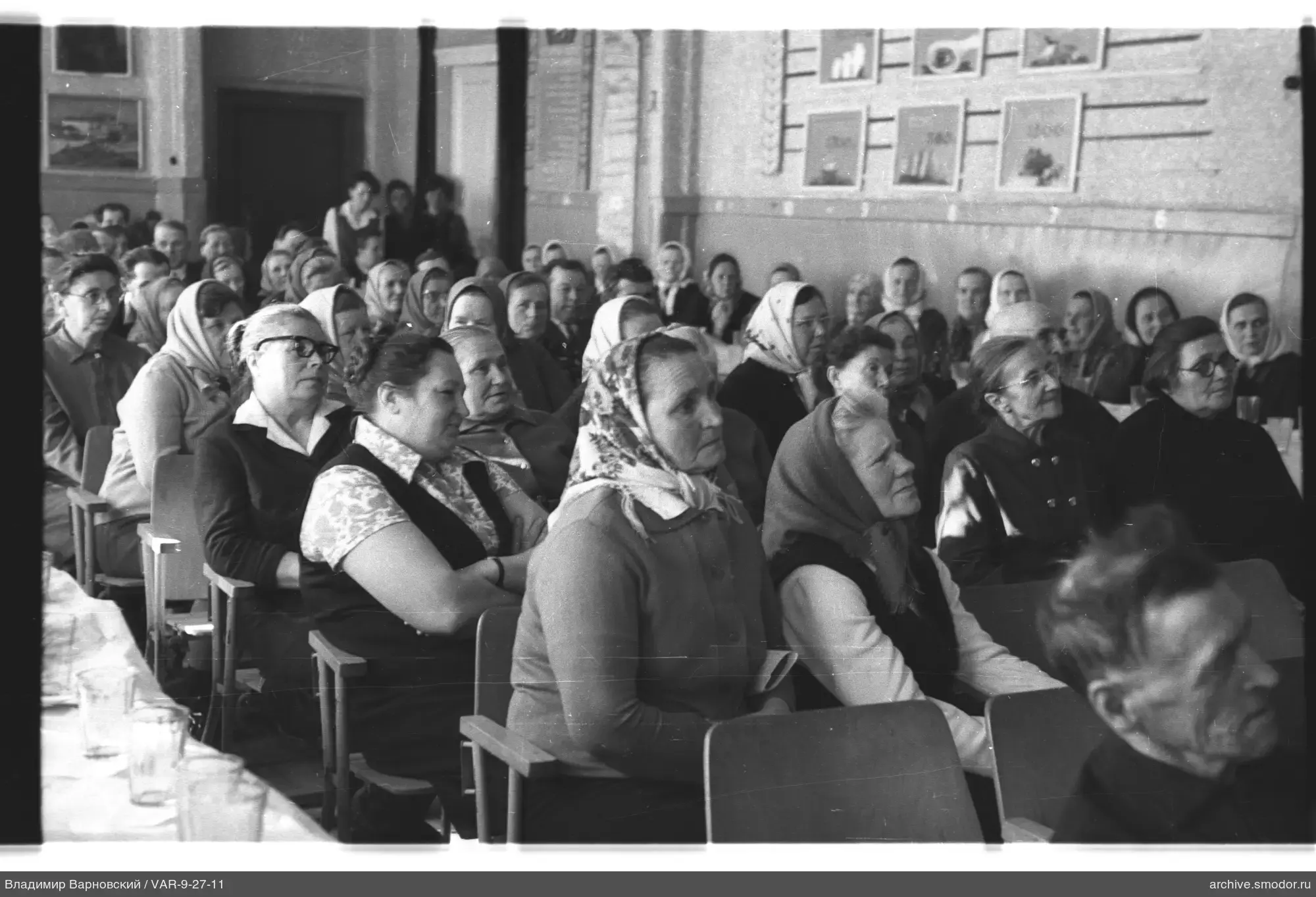 Group photo of women indoors