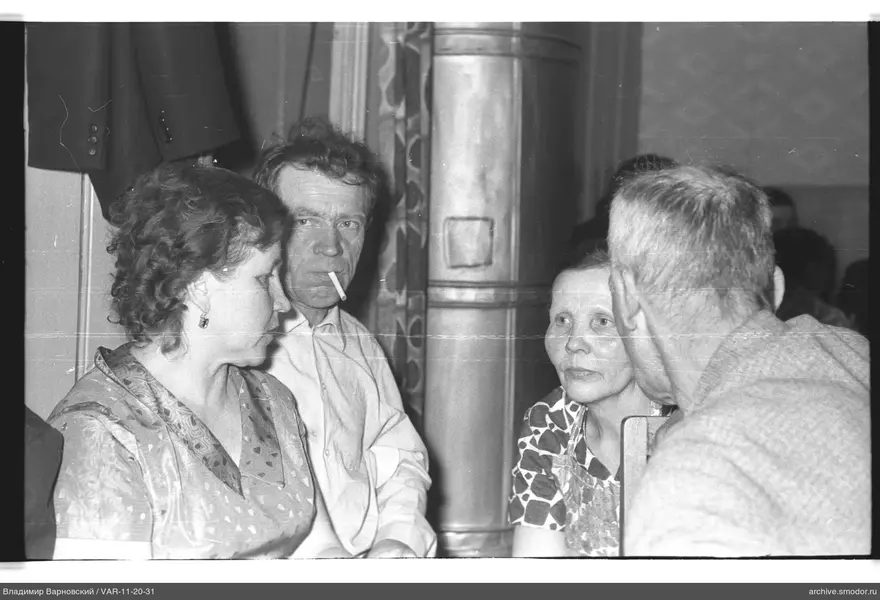 Group sitting at a table