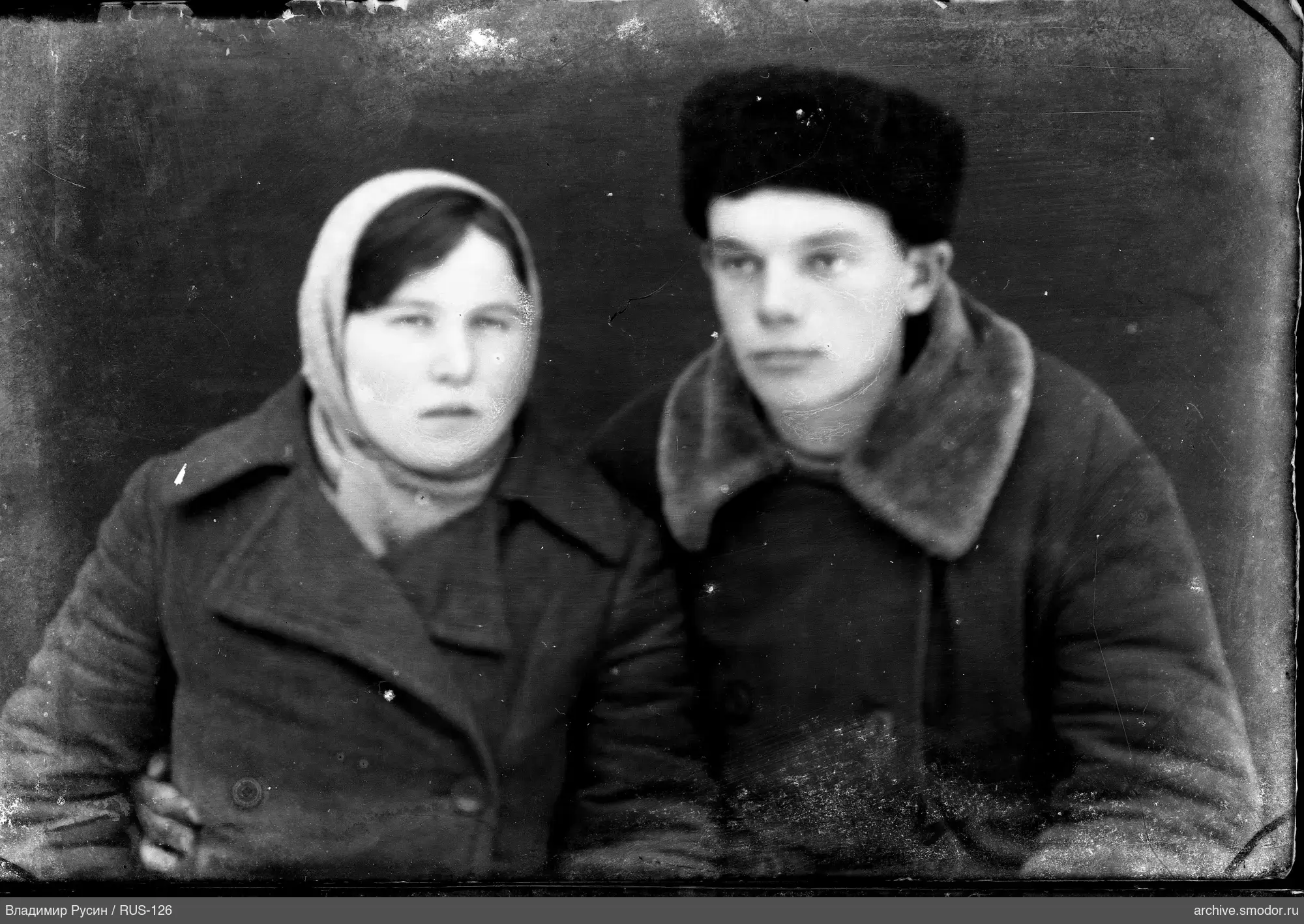 Портрет мужчины и женщины