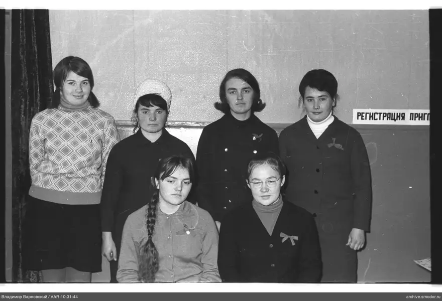 Group portrait of six women