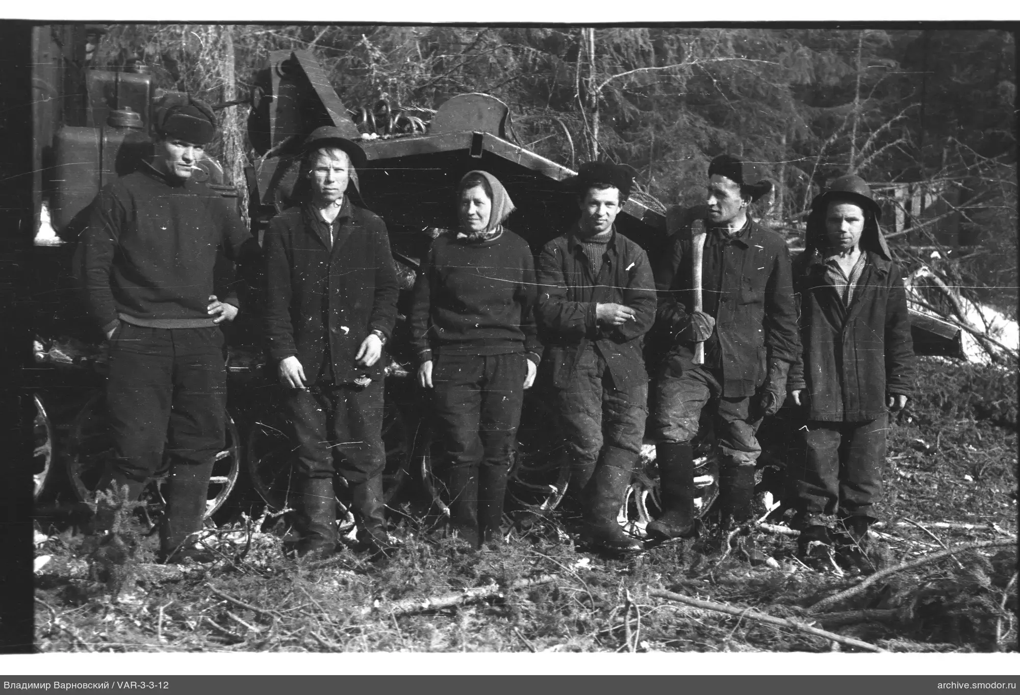 Gruppenporträt von sechs Personen