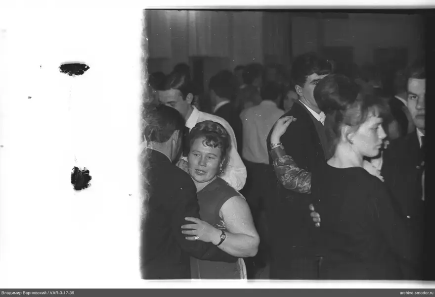 Couples dancing indoors