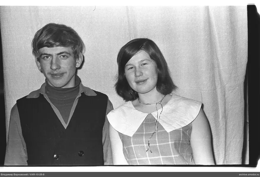 Group portrait of a young man and woman