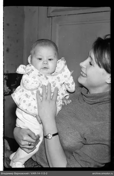 Woman with a child