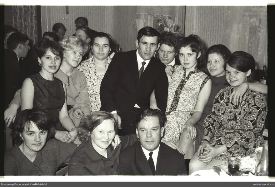 Group portrait indoors