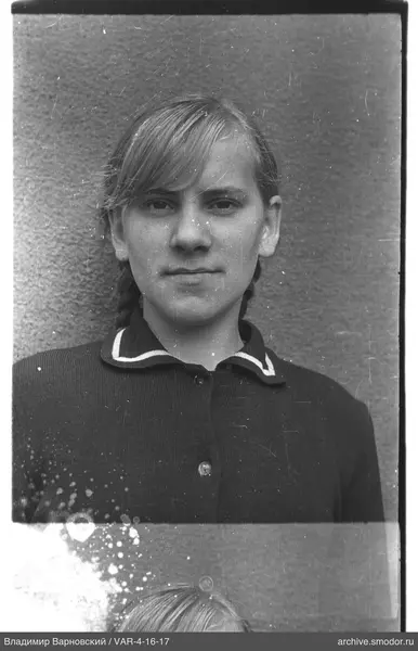 Portrait of a woman with braids