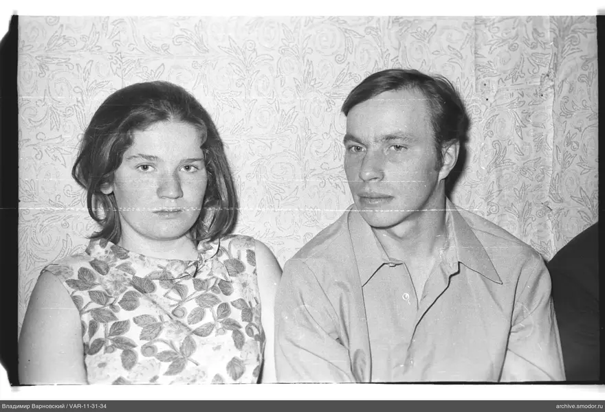 Portrait of a man and a woman