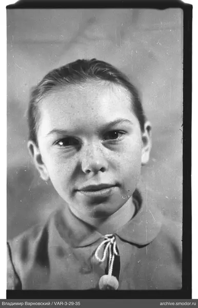Close-up portrait of a girl