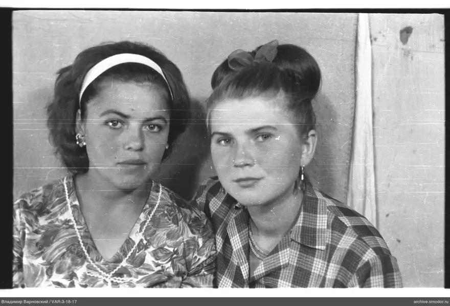 Portrait of two women