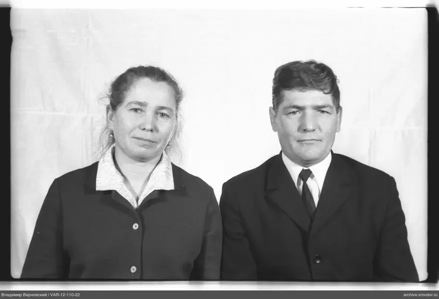Портрет мужчины и женщины
