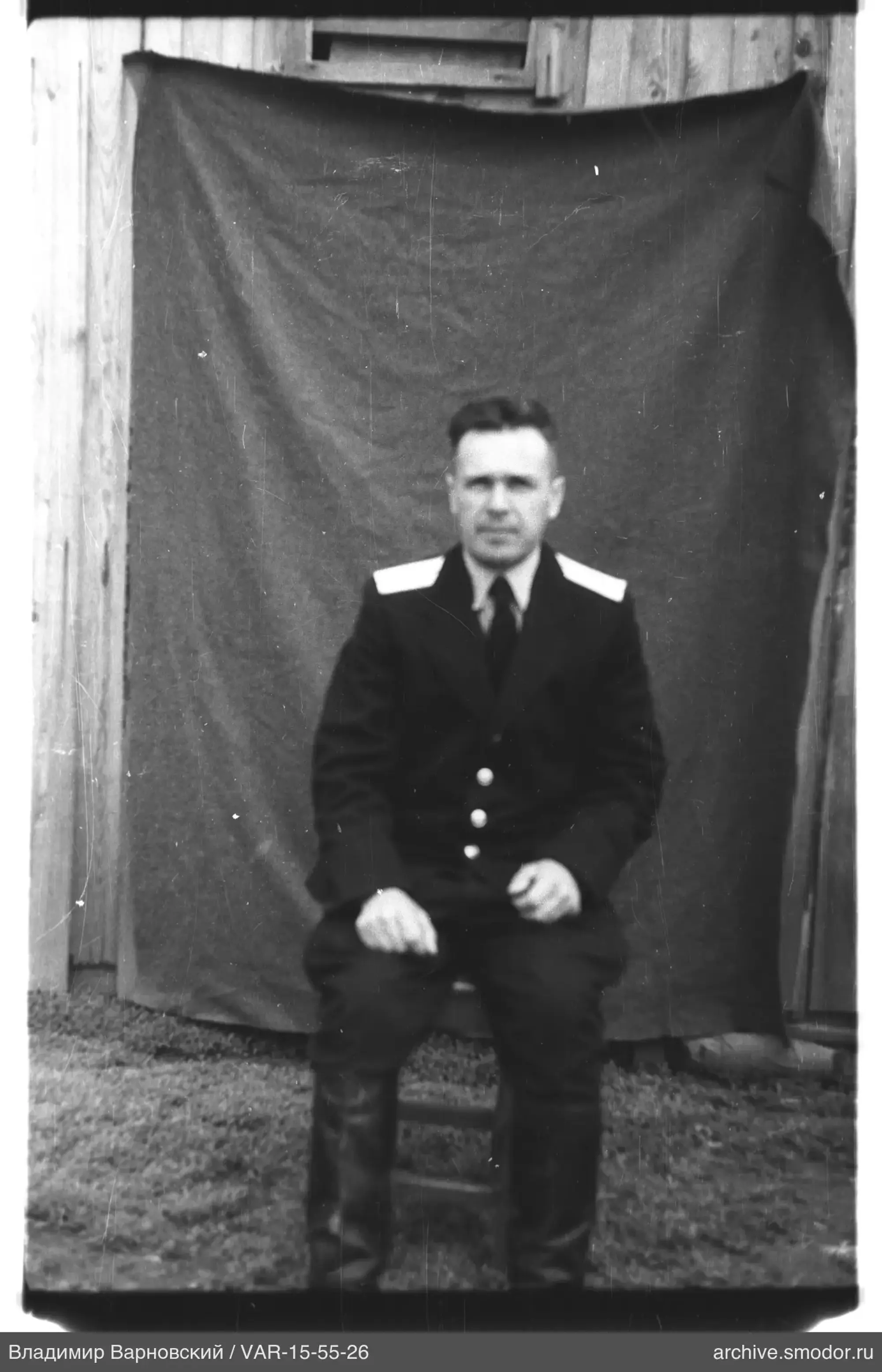 Mann in Militäruniform