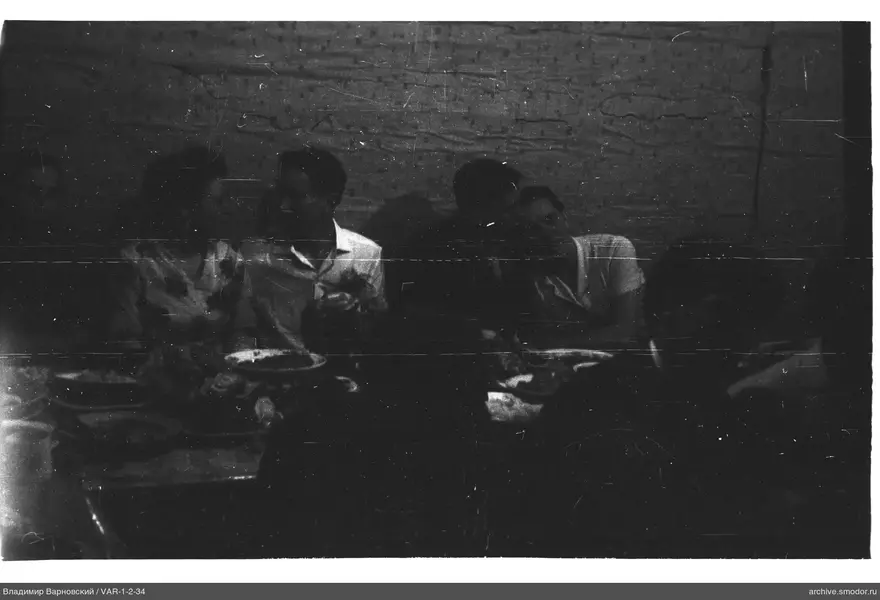 Guests at the festive table