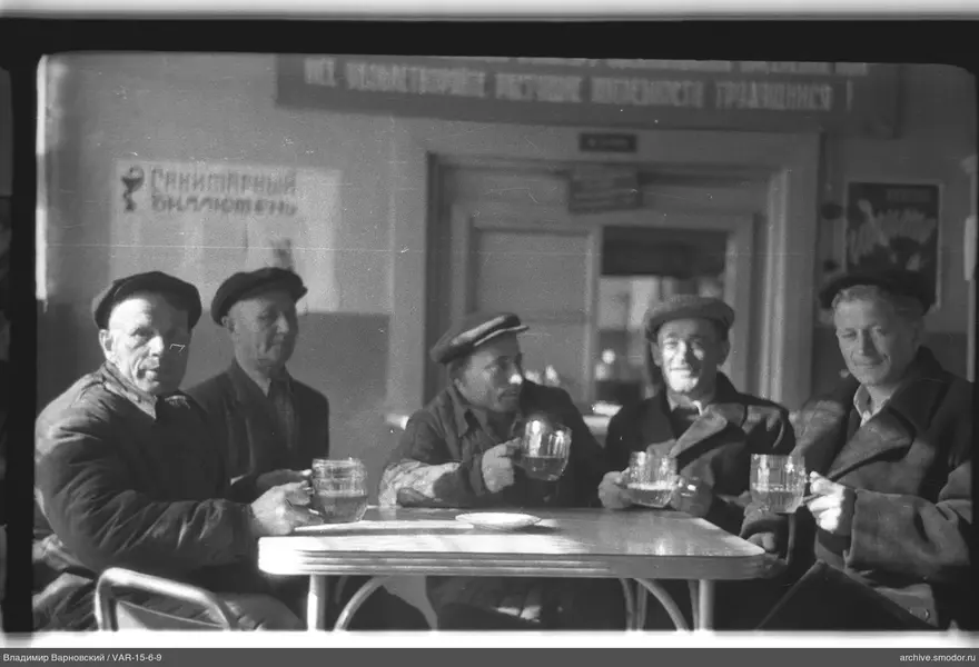 Group of men at a table