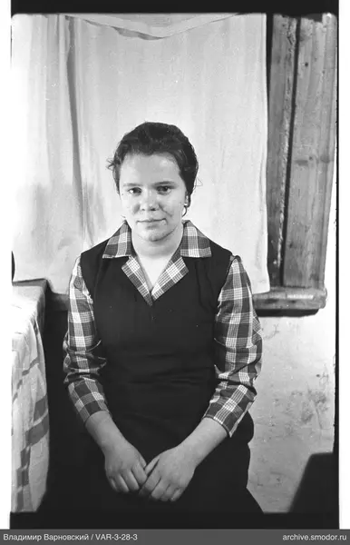 Indoor portrait of a woman