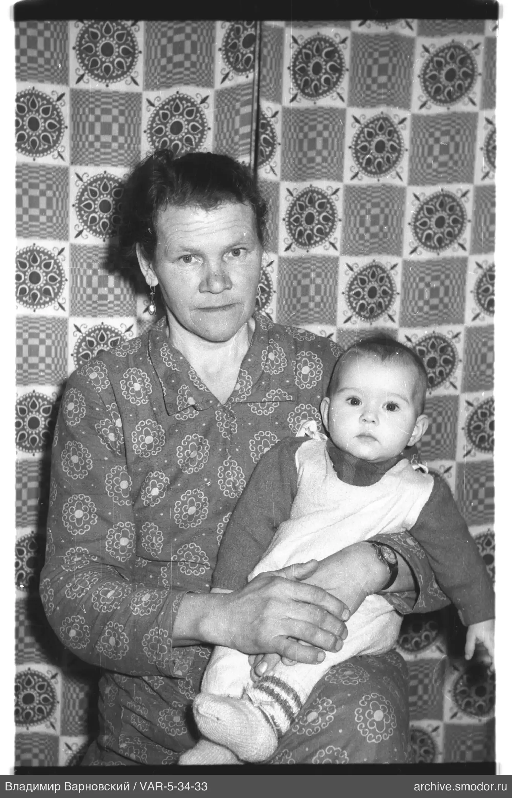 Портрет женщины с ребёнком