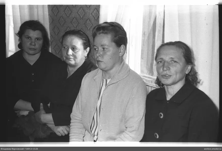 Group portrait of four women