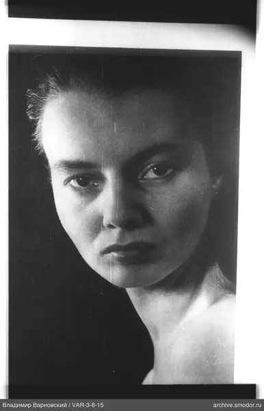 Close-up portrait of a woman
