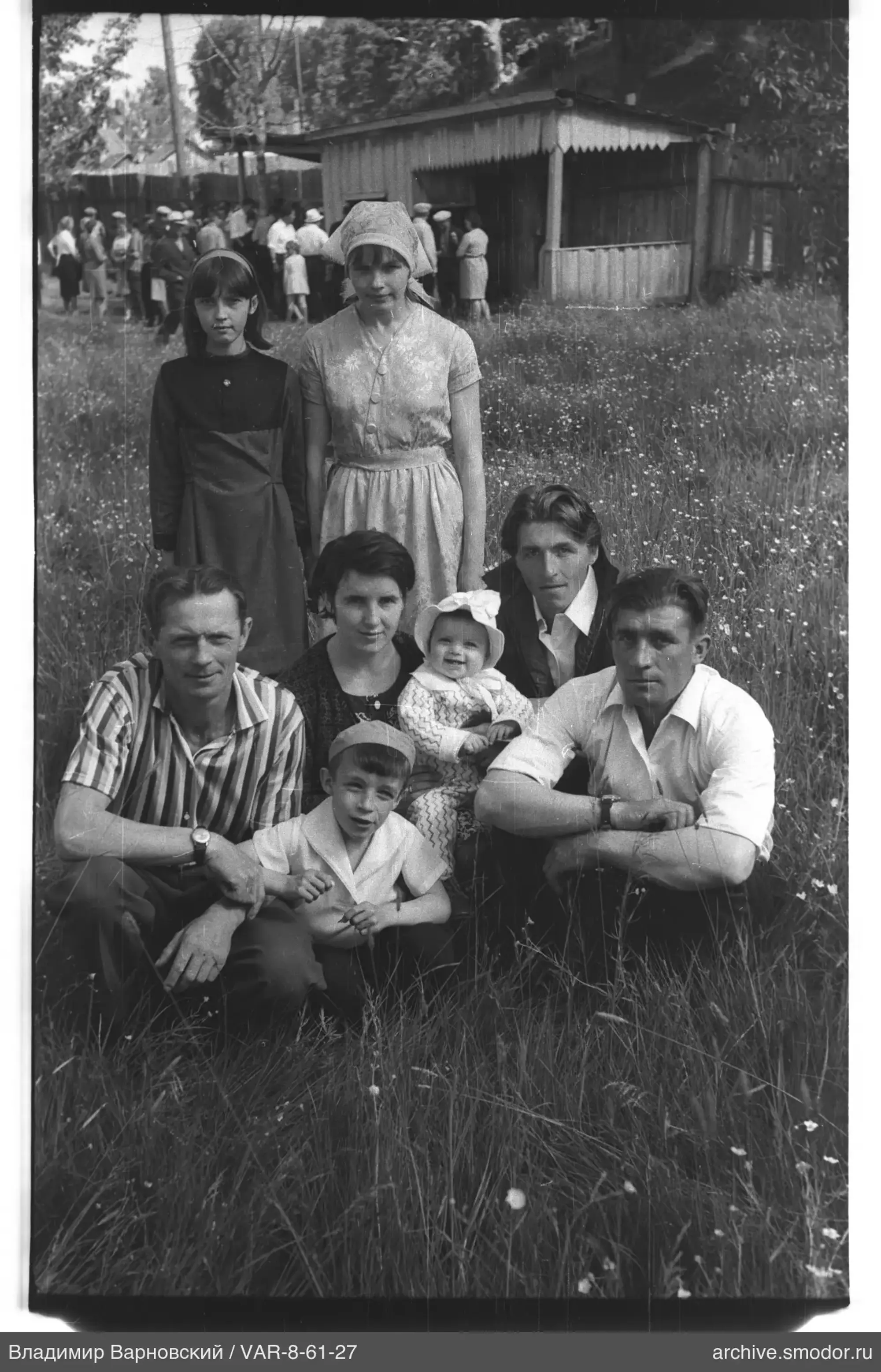 Group portrait on the grass