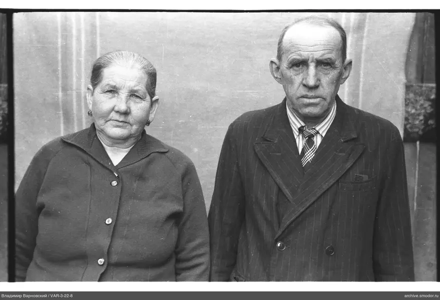 Portrait of a man and a woman