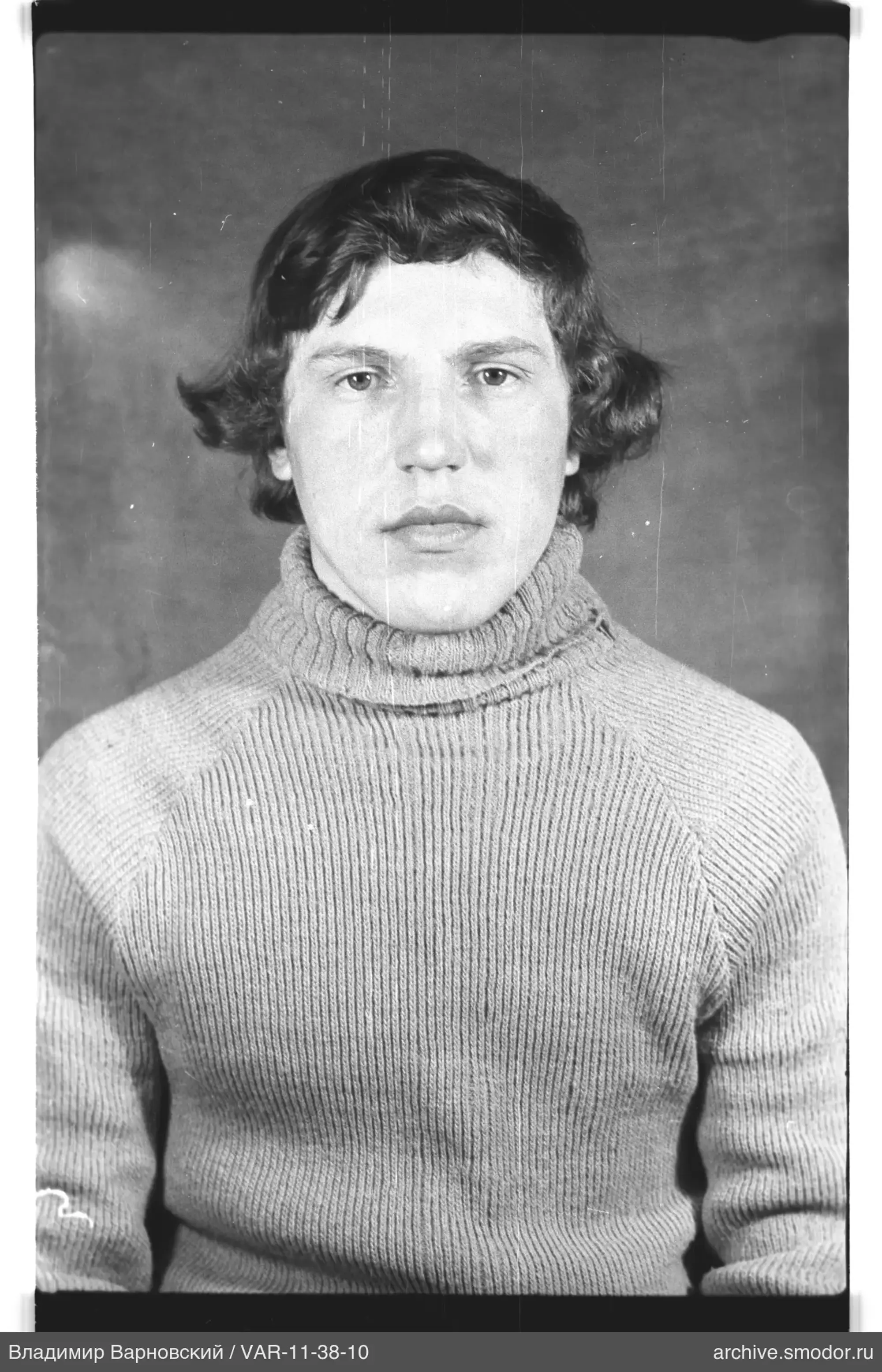 Portrait of a man in a sweater