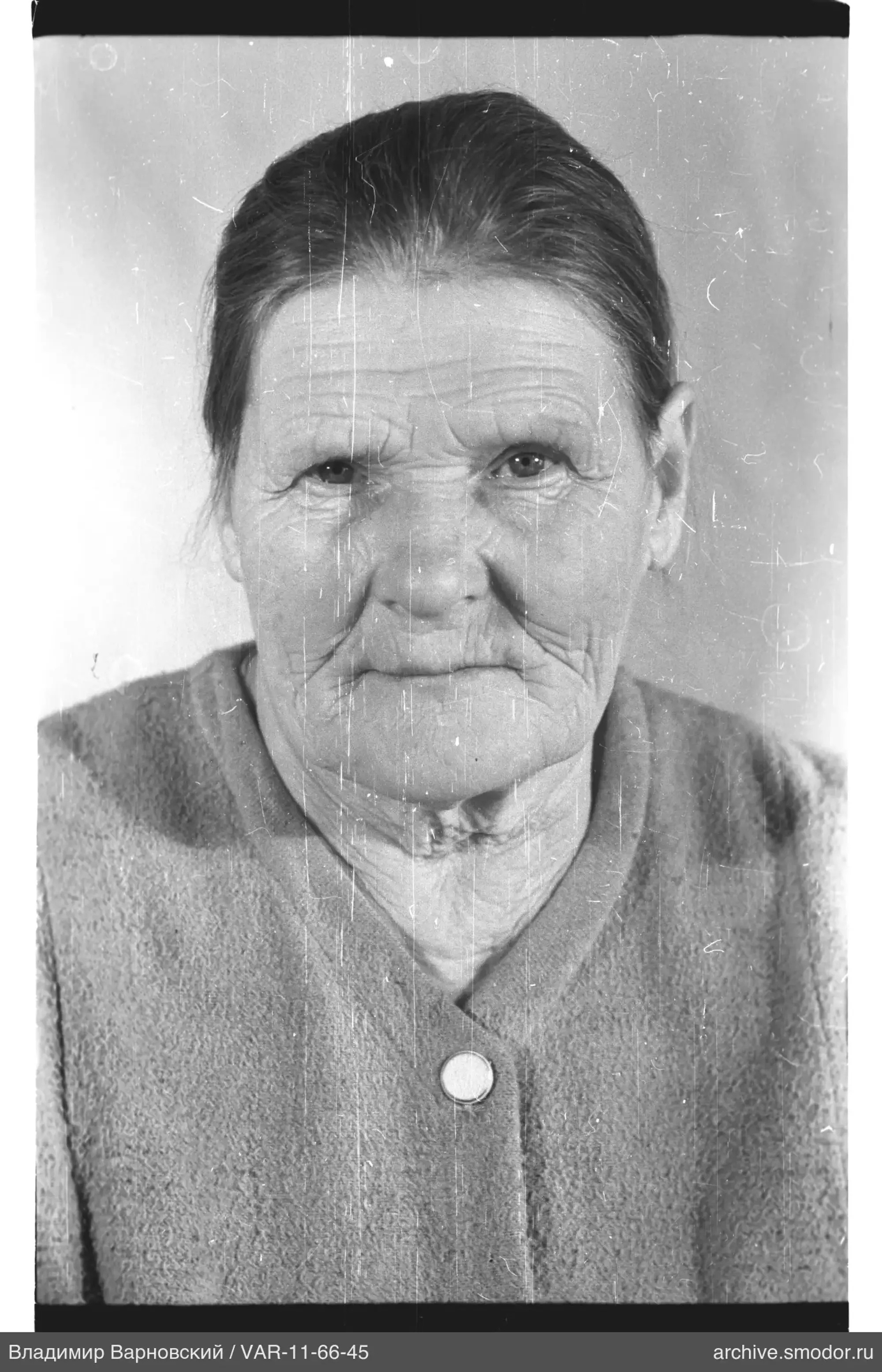Porträt einer älteren Frau