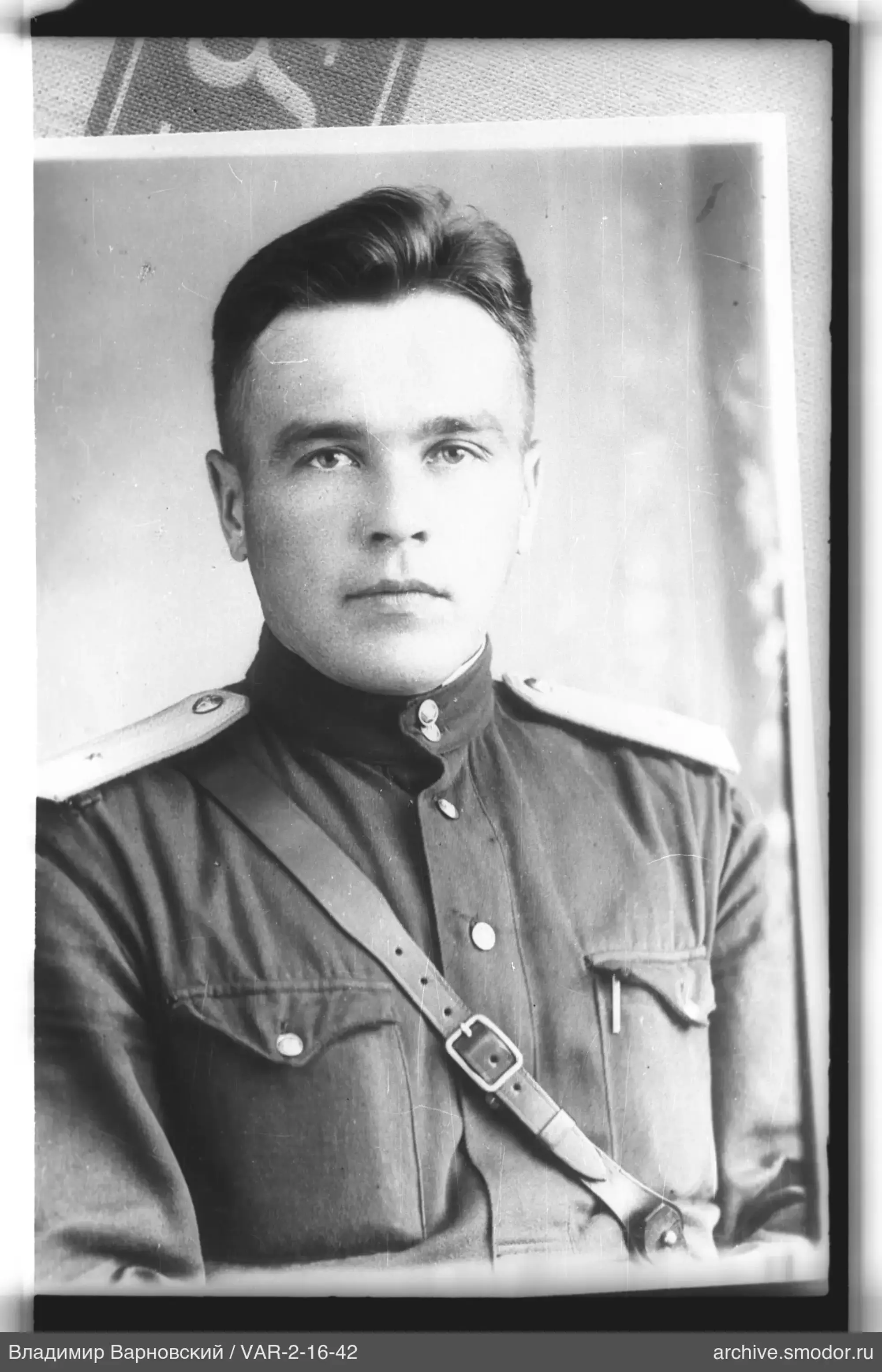 Mann in Militäruniform