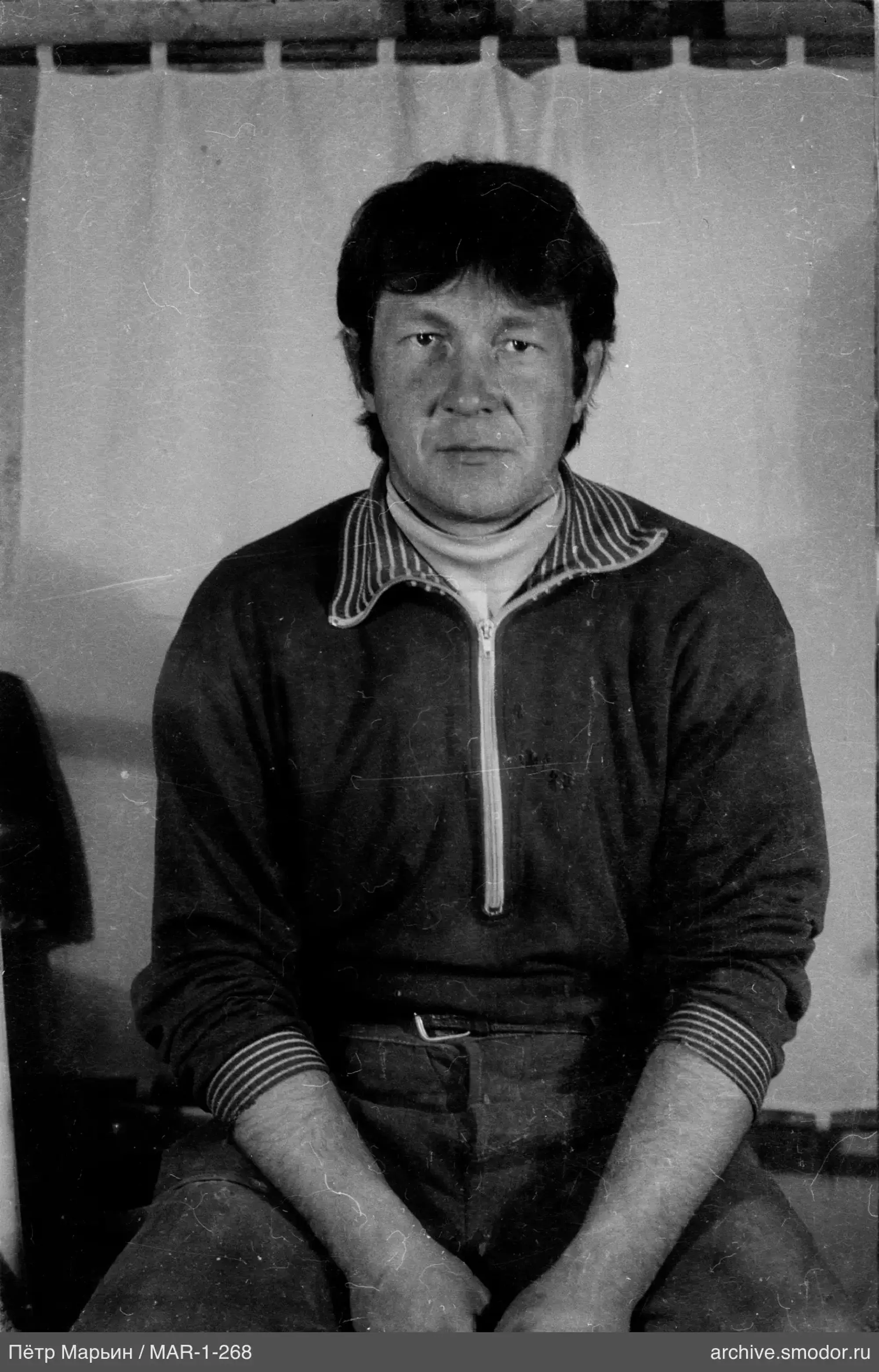 Portrait of a man in a sweater