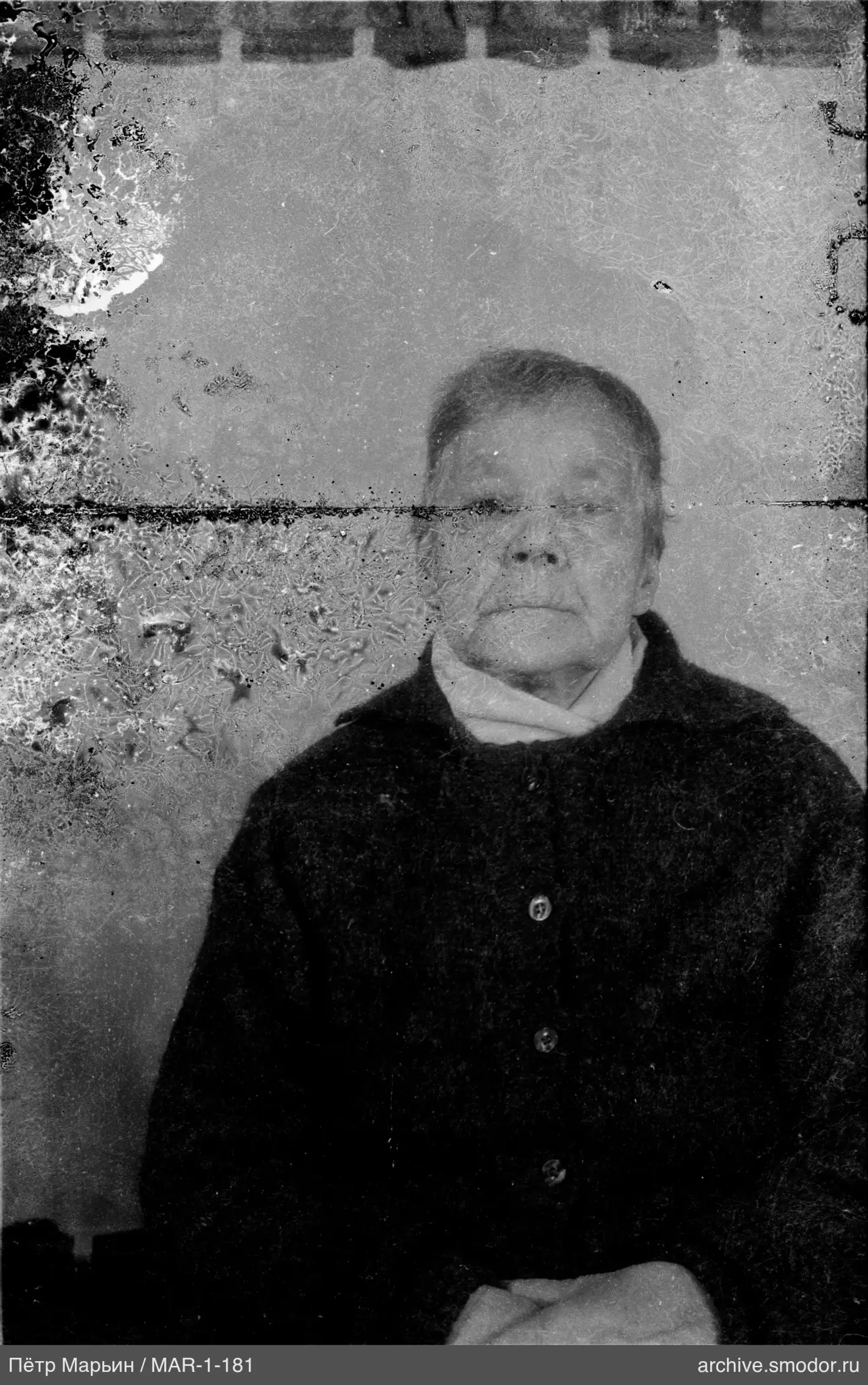 Portrait of an elderly woman