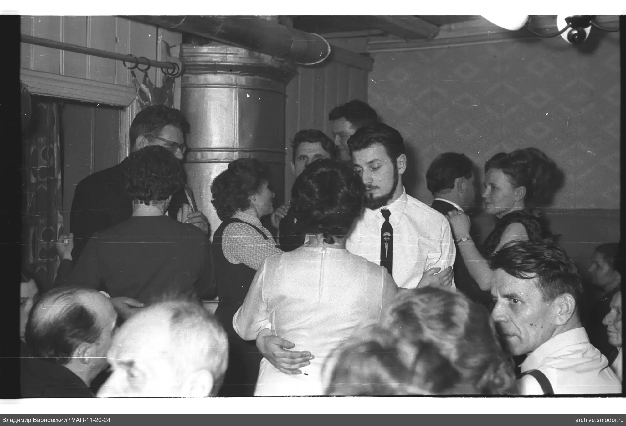 People at an indoor event