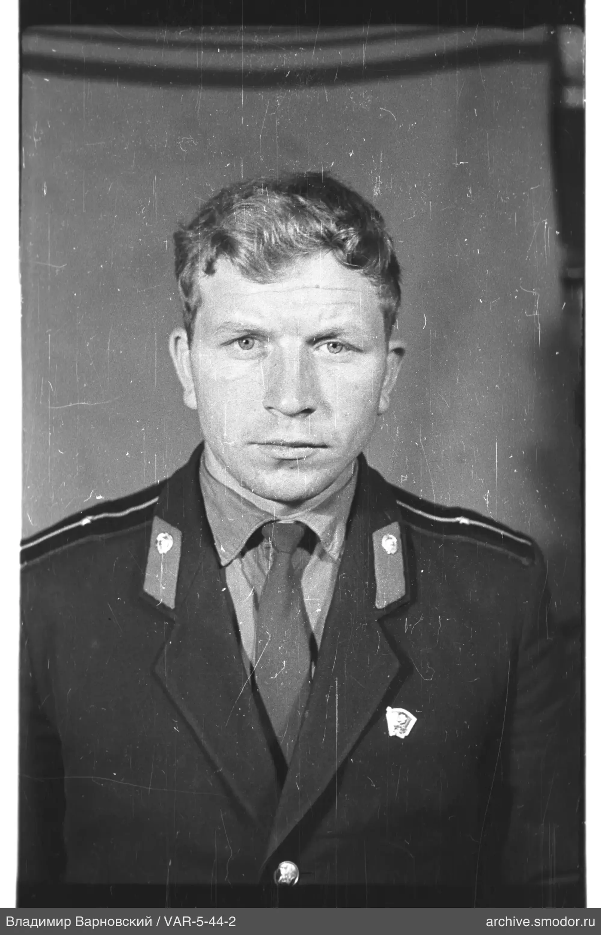 Портрет мужчины в военной форме