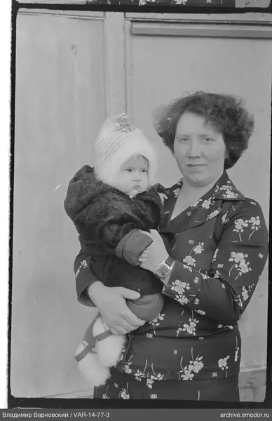 Woman with a child