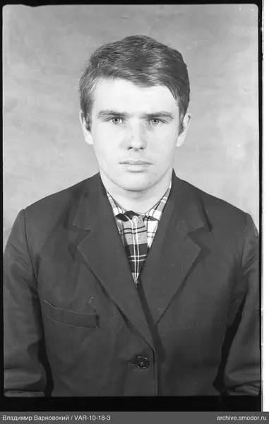 Portrait of a man in a dark jacket