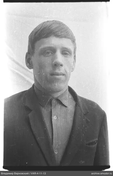Portrait of a man in a dark jacket