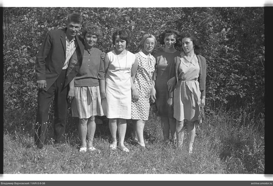 Group portrait of six people