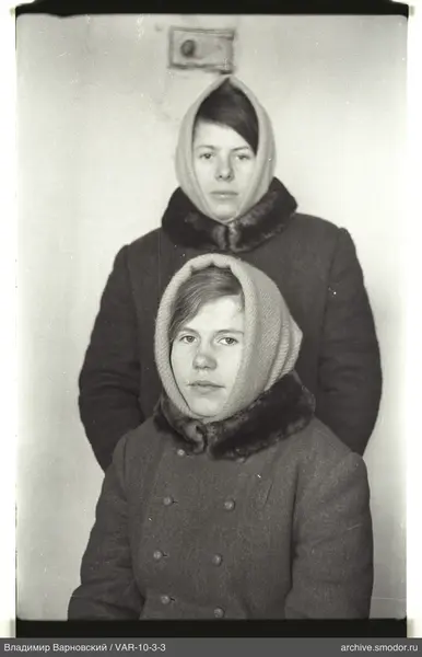 Group portrait of two women