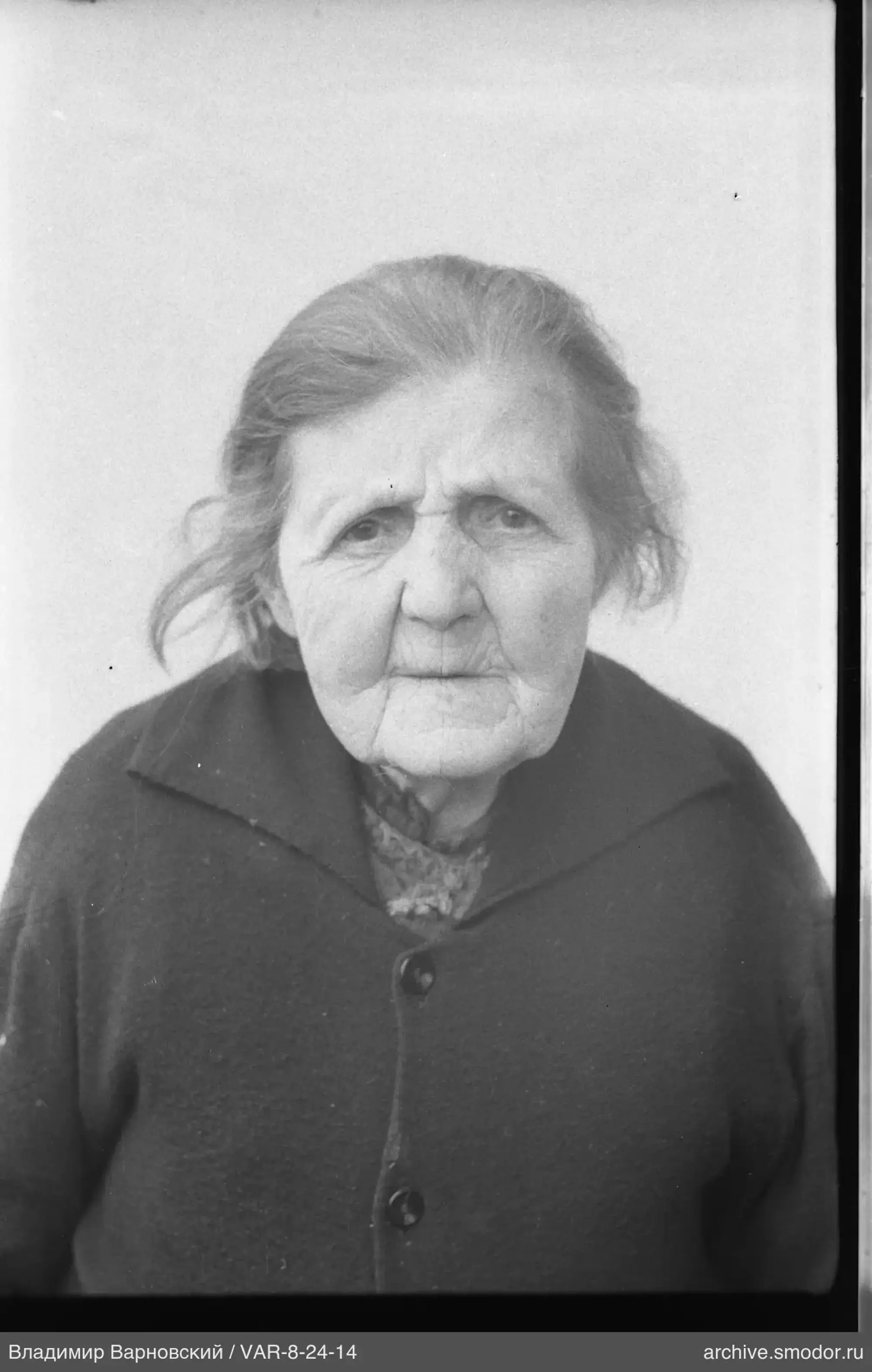 Portrait of an elderly woman