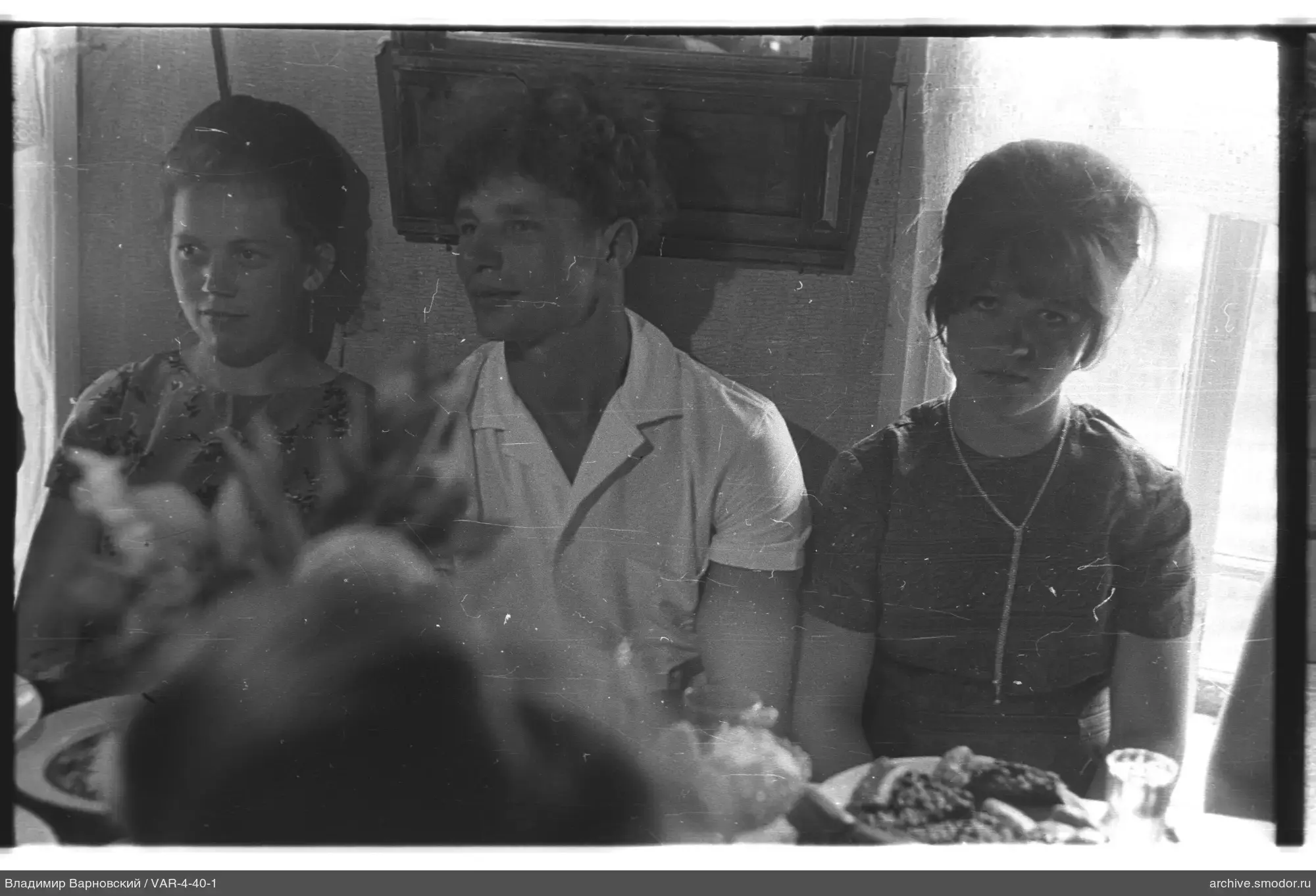 Group of young people at a table