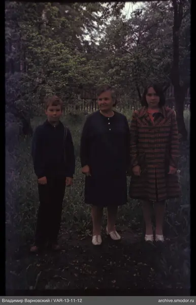 Group portrait on the grassy clearing