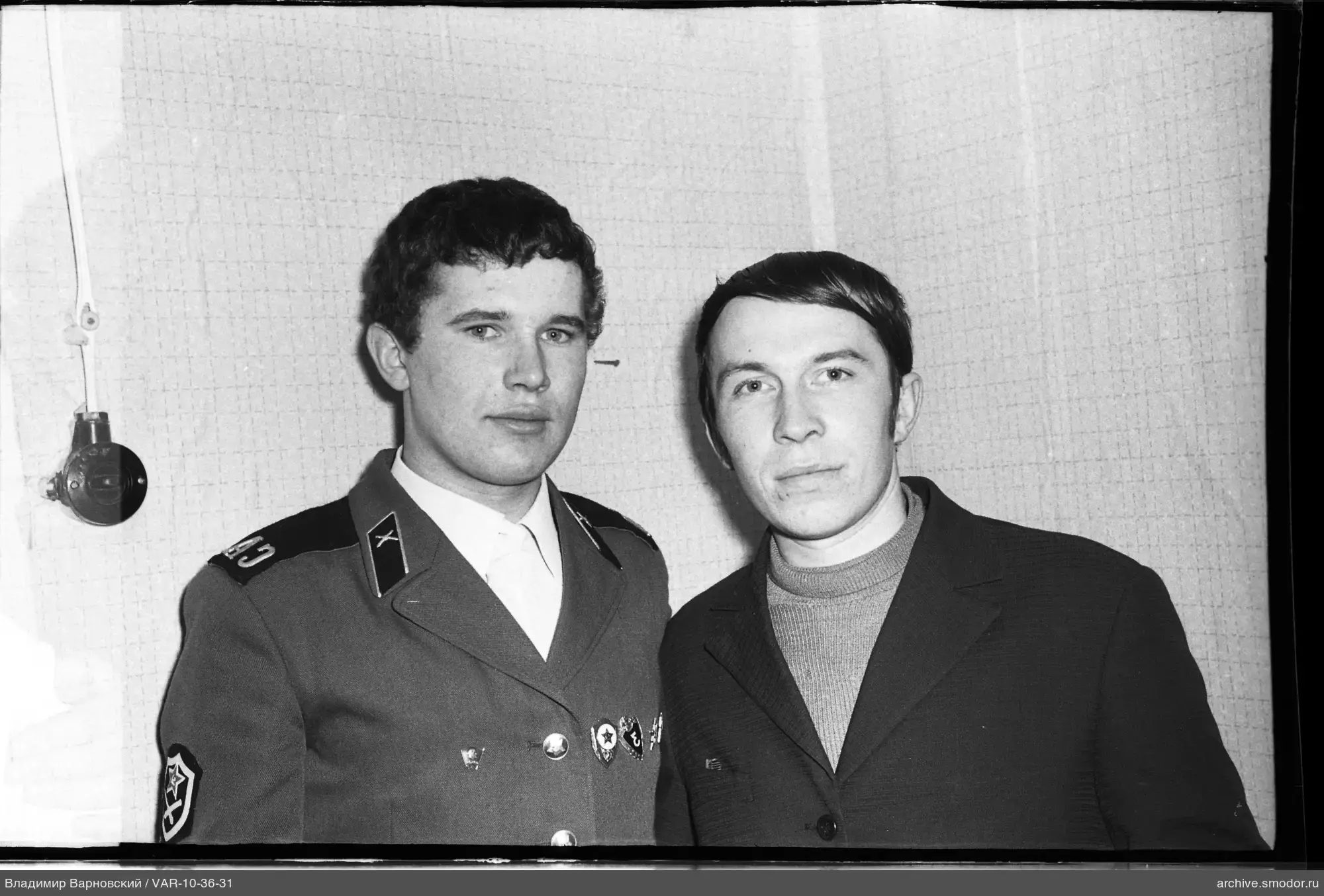 Portrait of two men