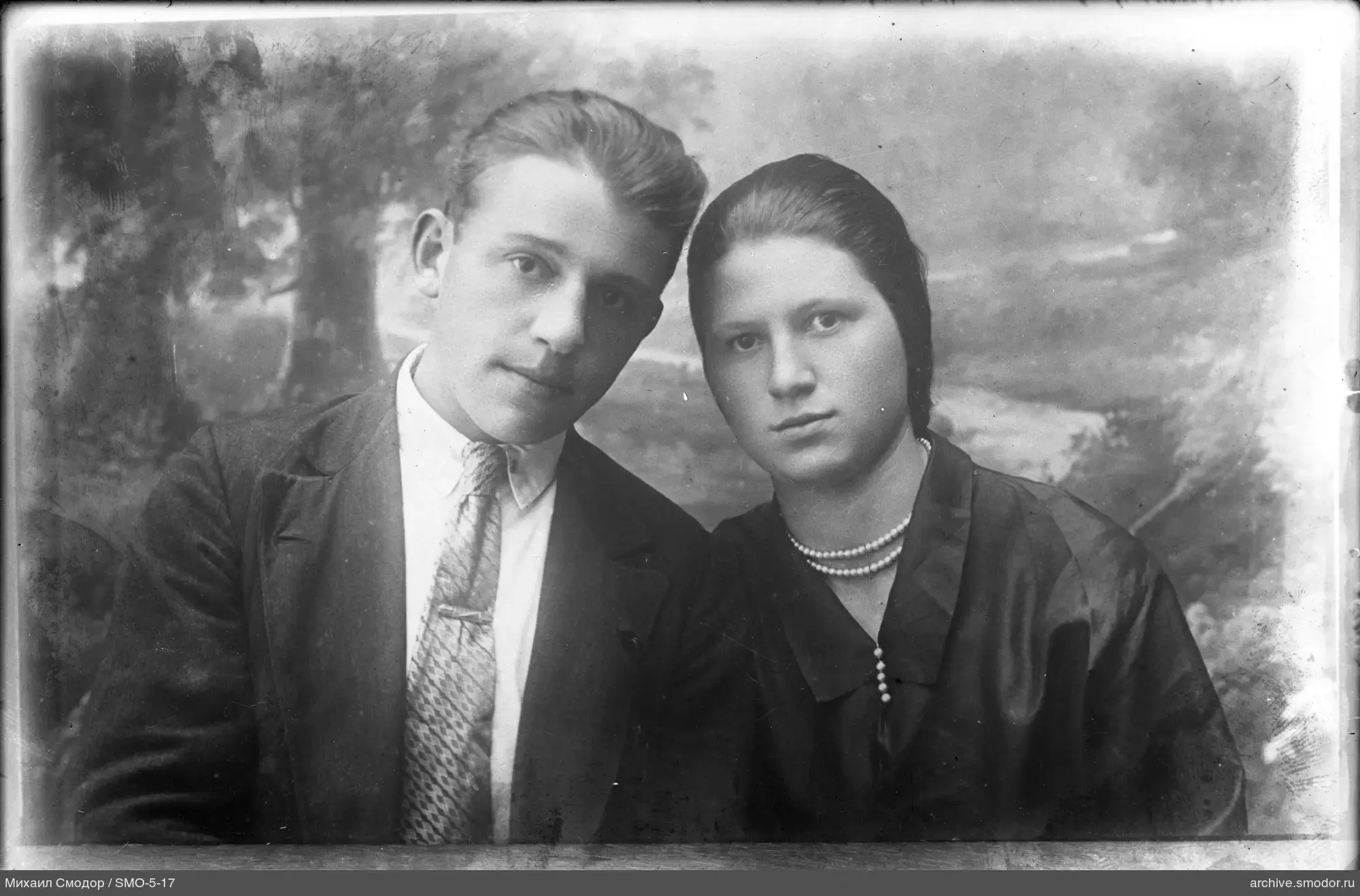Портрет мужчины и женщины