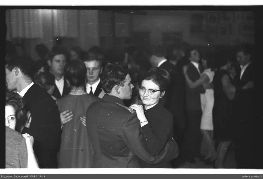 Couples dancing indoors