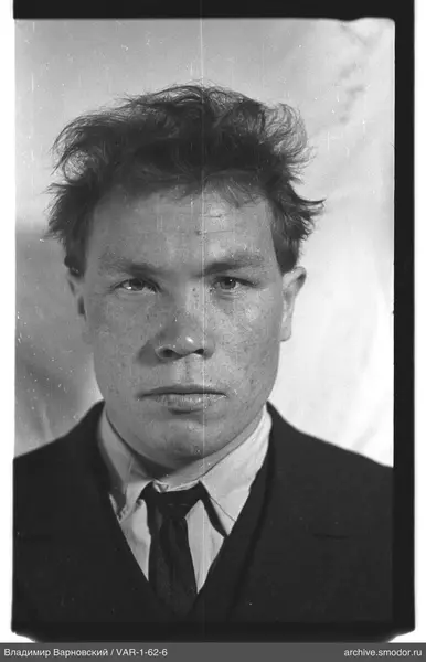 Portrait of a man with tousled hair