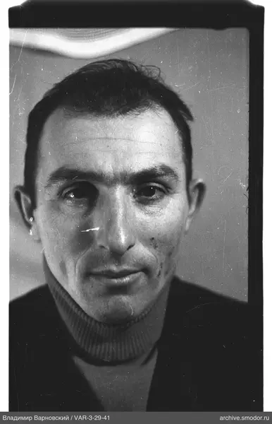 Close-up portrait of a man