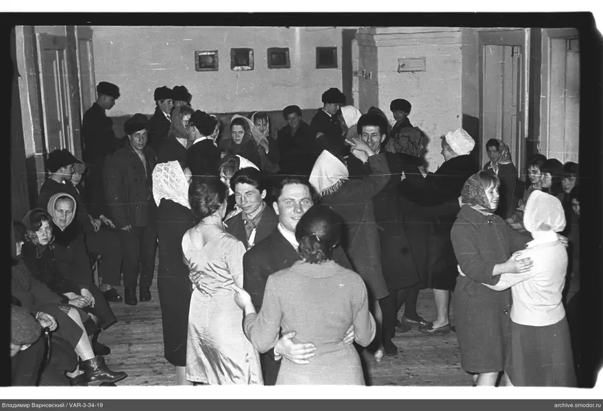 People dancing indoors