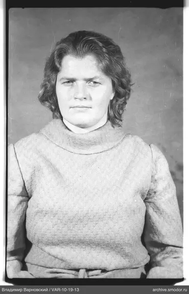 Portrait of a woman in a sweater