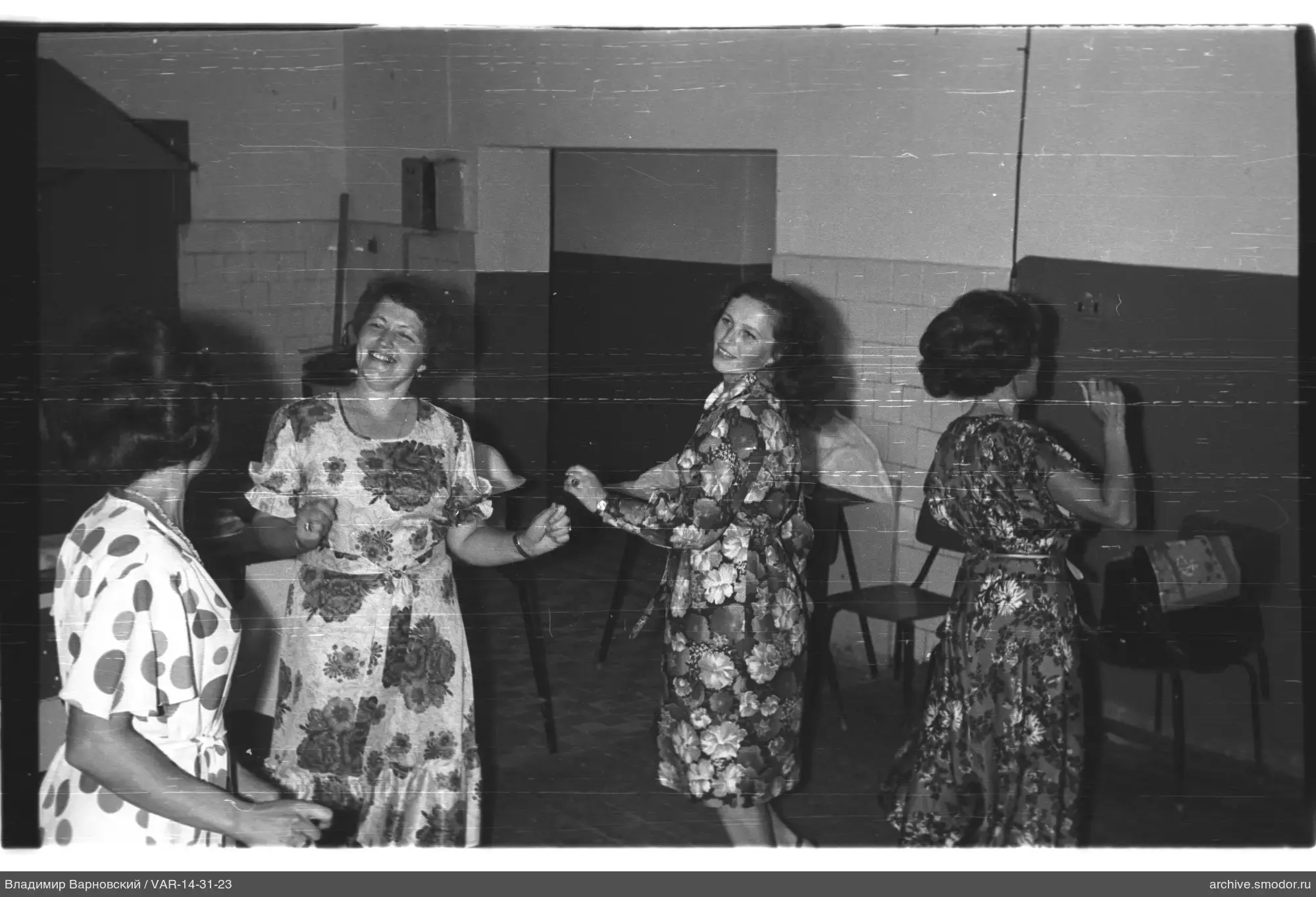Group photo of women in a room