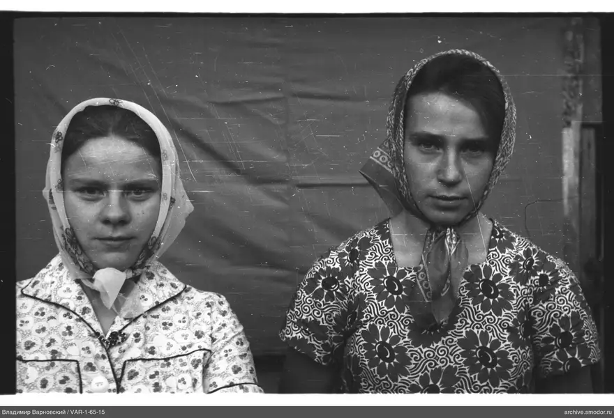 Portrait of two women