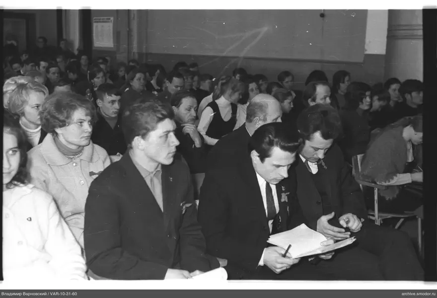 People sitting at an event