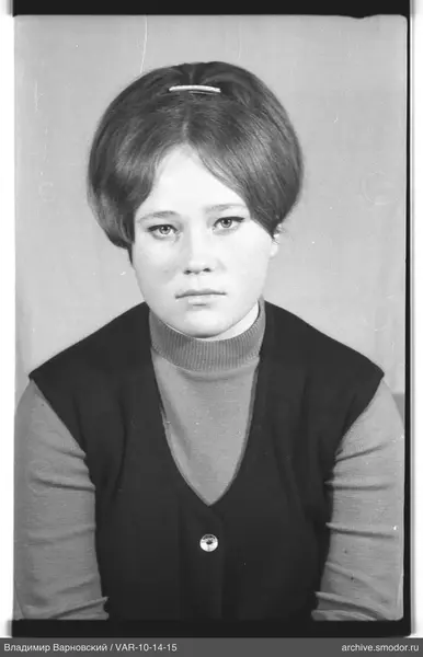 Portrait of a woman in a light sweater