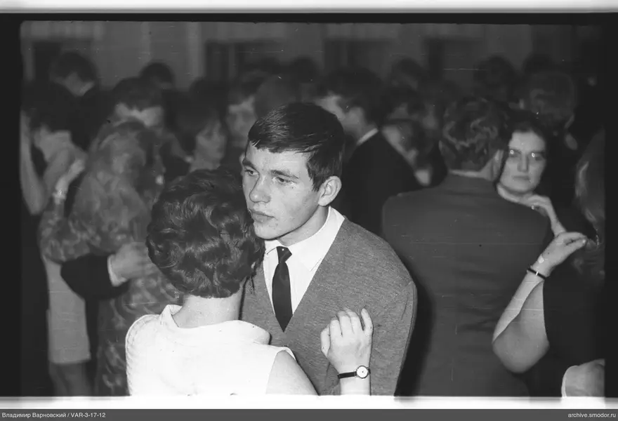 Couples dancing indoors